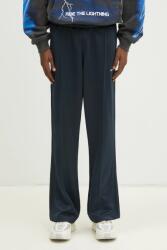 Adidas melegítőnadrág Flare Pant sötétkék, férfi, sima, JC8382 - sötétkék L