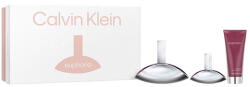 Calvin Klein Set Calvin Klein Euphoria, Femei, Eau De Parfum 100ml + Lotiune Corp 100ml + Eau De Parfum 30ml