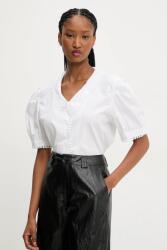 ANSWEAR pamut ing női, galléros, fehér, regular - fehér M/L - answear - 11 990 Ft