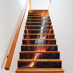  Sticker decorativ pentru scari interioare, print autoadeziv de inalta rezolutie, dimensine 200 x 124 cm, cod: AVX-STAIRS-17 FAVLine Selection