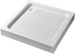 Water Fun Almagro || 90x90x13, 5 cm tăviță de duș pătrată, acrilică, cu sifon inclus (AZT-9913)