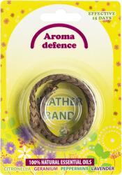 Z-repelenti Кожена гривна " Aroma Defence" с аромат на Цитронела, Лавандула, Здравец и Мента | Z-repelenti (999006)