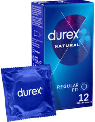 Durex Durex Natural Plus - prémium óvszer, 12 darabos csomag