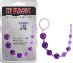 Sassy Anal Beads Purple