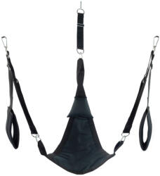 Mr Sling Triangle Fabric Sling - fekete prémium hinta szett - eromarkt