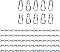 VIP Sling 5 db lánc és 10 fém karabiner készlet - eromarkt