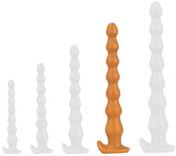 TheAssGasm Plug hosszú Chap Gyöngyök XL - érzékletes anális eszköz
