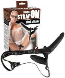  Double Strap-on black - eromarkt