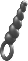 ToyJoy Plug The Screw - prémium anális dugó szürke, 10 x 2, 7 cm - eromarkt