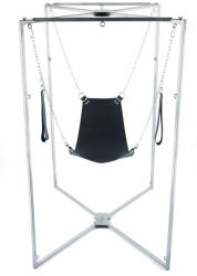 Kit Sling Cuir Triangle Noir - prémium fekete bőrszíj