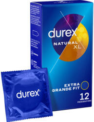 Durex Natural XL - prémium óvszer (12 db) - eromarkt