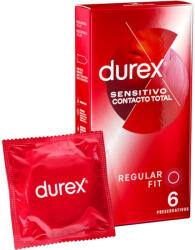 Durex Durex Sensitive Contact - érzéki óvszer 6 darabos kiszerelésben