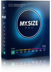 My Size Pro MY SIZE - prémium 45 mm óvszer (3 db)