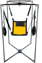 Mr Sling Pack Kit Sling - stílusos, fekete vázs szexi szett sárgában