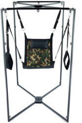 Mr Sling Pack Kit Sling - fekete álcás kézi tartó prémium komforttal