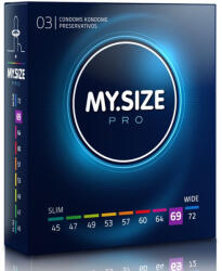 My Size Pro MY SIZE - Prémium 69 mm óvszer 3 db-os kiszerelésben