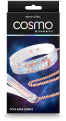 Cosmo Bondage - Collar & Leash - Rainbow - eromarkt