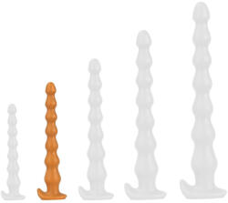 TheAssGasm Chap Beads M - hosszú, 27 cm-es gyöngyös análkúp - eromarkt