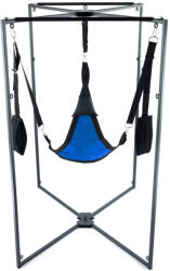 Mr Sling Pack Kit Sling Tissu - fekete-kék hám prémium anyagból