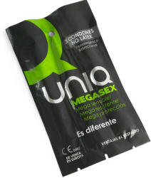 Uniq - érzékeny latexmentes óvszer 3 db-os csomagban - eromarkt