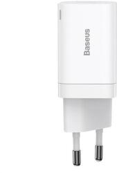 Baseus Super Si Pro Gyors Töltő USB + USB-C 30W (fehér) (CCSUPP-E02)