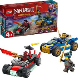 LEGO® NINJAGO® - Rogue és Drix versenyautós párbaja (71840)