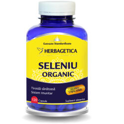 Herbagetica Seleniu Organic 120 comprimate