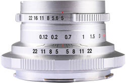 Venus Optics 15mm f/5 Cookie FF Silver (Leica L) (VE1550LSIL)