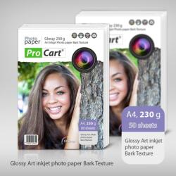 Procart Hartie Fotografica A4 lucioasa cu textura de coaja 230gr (10891)
