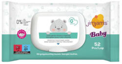 JimJams Popsitörlő kupakos illatmentes sensitive (52 db/cs) - babybear