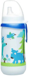 Nip First Cup Tanulópohár Puha csőrrel, fiús 12+ hó (330 ml/db) (ipnifcf)