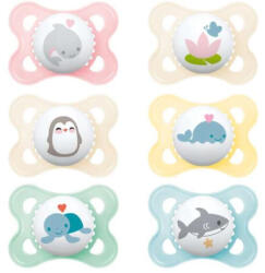 MAM Játszócumi Original, megújult! szilikon lapított (méret: 1) 2 - 6 hó - babybear