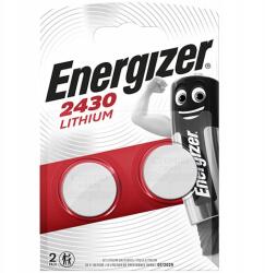Energizer 2x Elemek Energizer CR2430 DL2430 3V Bliszter (E300830301)
