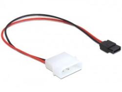 Delock Tápkábel Molex(m) Sata(f) 6-PIN 24, 5CM 82913 (4043619829132)