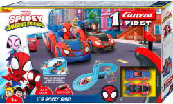 Carrera FIRST Spidey - Go Spidey Go! Pókember Versenypálya 2, 4 m