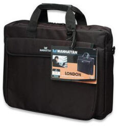Manhattan Notebook táska - London, 15, 6" Fekete (438889) - securezone