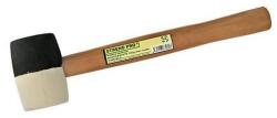 Strend Pro Ciocan cauciuc, coada lemn, alb-negru, 450 g (230261) - evelise