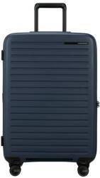 Samsonite Restackd spinner 4-kerekes keményfedeles bővíthető bőrönd 68 x 46 x 26/29 cm, sötétkék (150704-1547)