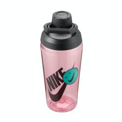 Nike TR HYPERCHARGE CHUG BOTTLE 470 ml kulacs, áttetsző rózsaszín (N.100.1937.619)