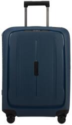 Samsonite Essens spinner 4-kerekes keményfedeles kabin bőrönd 55x40x20cm, sötétkék (146909-1549)