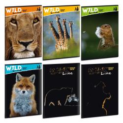 Ars Una Máté Bence Wild Life Moments A/4 extra kapcsos füzet-vonalas (53111081)