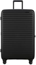 Samsonite Restackd spinner 4-kerekes keményfedeles bővíthető extra nagy bőrönd 81 x 54 x 31/34 cm, fekete (150706-1041)