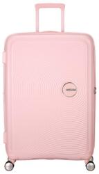 Samsonite Soundbox 4-kerekes keményfedeles bővíthető bőrönd 77 x 51.5 x 29.5/32.5 cm, pasztell rózsaszín (88474-8959)