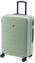 Gladiator Mambo 4-kerekes keményfedeles bővíthető bőrönd 65x45x27/31cm, menta (M-4311-M)