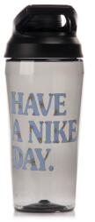 Nike TR HYPERCHARGE CHUG BOTTLE 470 ml kulacs, áttetsző anthracite (N.100.1937.088)