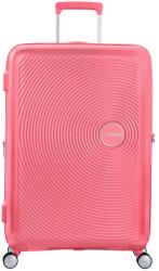 Samsonite Soundbox 4-kerekes keményfedeles bővíthető bőrönd 77 x 51.5 x 29.5/32.5 cm, rózsaszín (88474-A039)