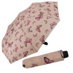 Derby Hit Mini Butterfly manuális női esernyő, rózsaszín (D-70065PB02)