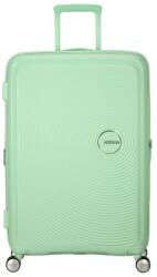 Samsonite Soundbox 4-kerekes keményfedeles bővíthető bőrönd 77 x 51.5 x 29.5/32.5 cm, pasztell zöld (88474-1658)
