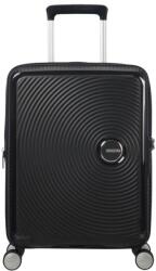 Samsonite Soundbox 4-kerekes keményfedeles bővíthető kabin bőrönd 55x40x20/23 cm, fekete (88472-1027)