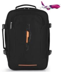 Gabol WizzAir-méretű kabinhátizsák / laptop hátizsák, fekete (GA-122326F)